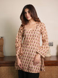 Diya Handblock Cotton Short Kurti
