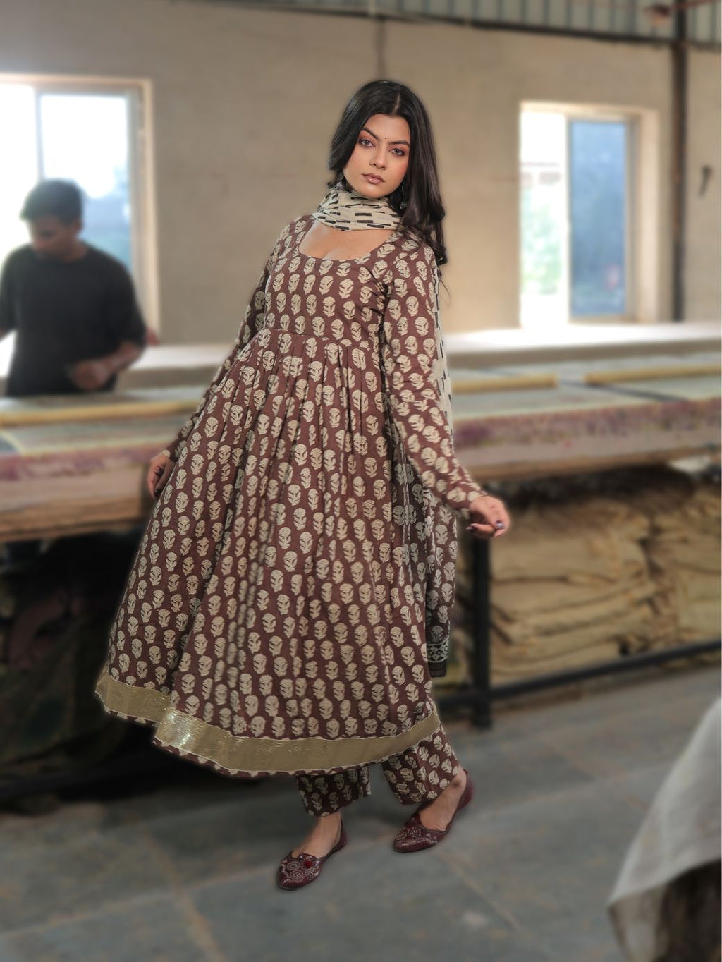 Bhoomi 3 Piece Anarkali Set