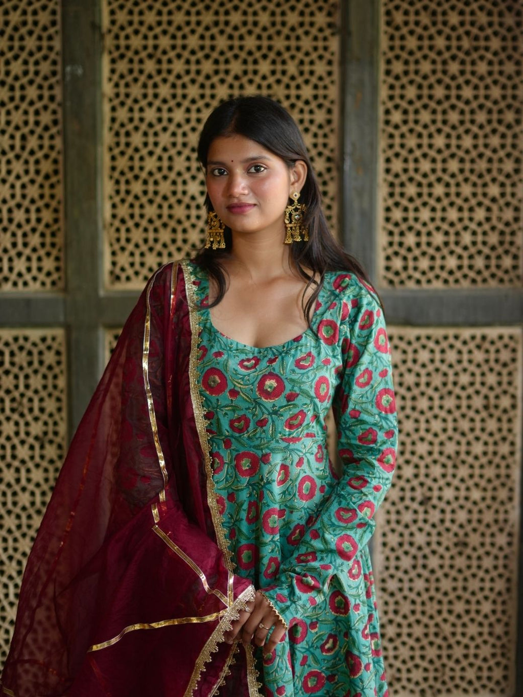 Naaz Green Set