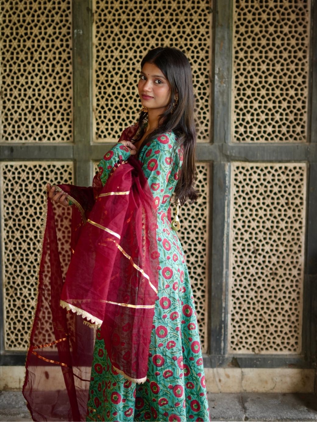 Naaz Green Set