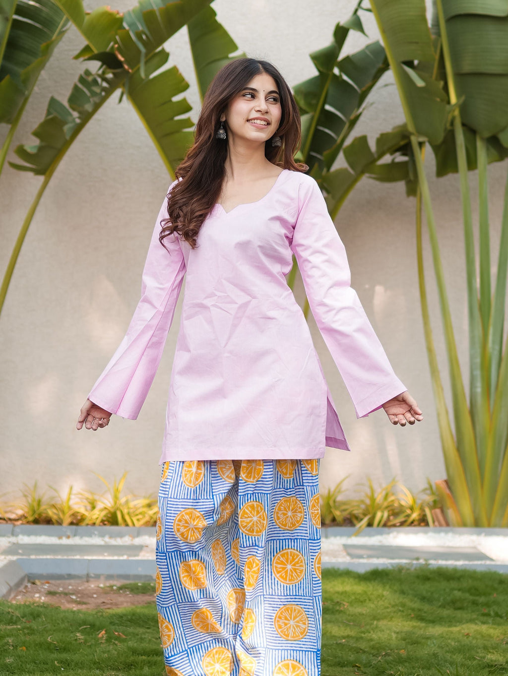 Candy Floss Pink Short Kurti