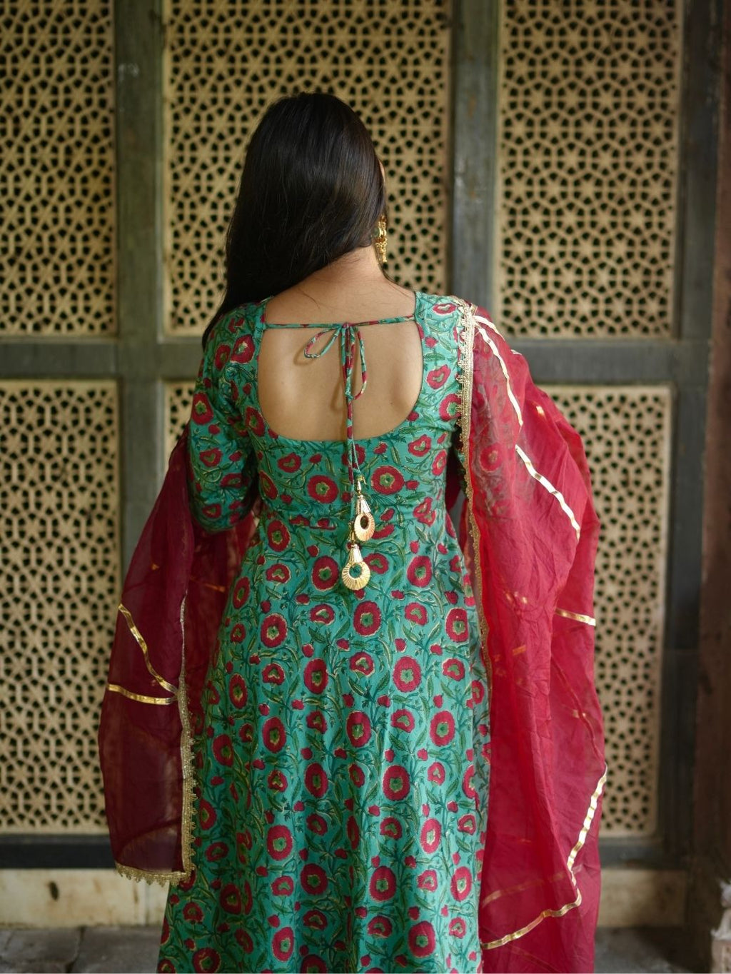 Naaz Green Set