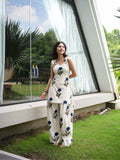 Hans White & Blue Two Piece Farshi Set