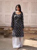 Noir Elegance Kurta Set