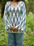 Ocean Wave Short Kurti