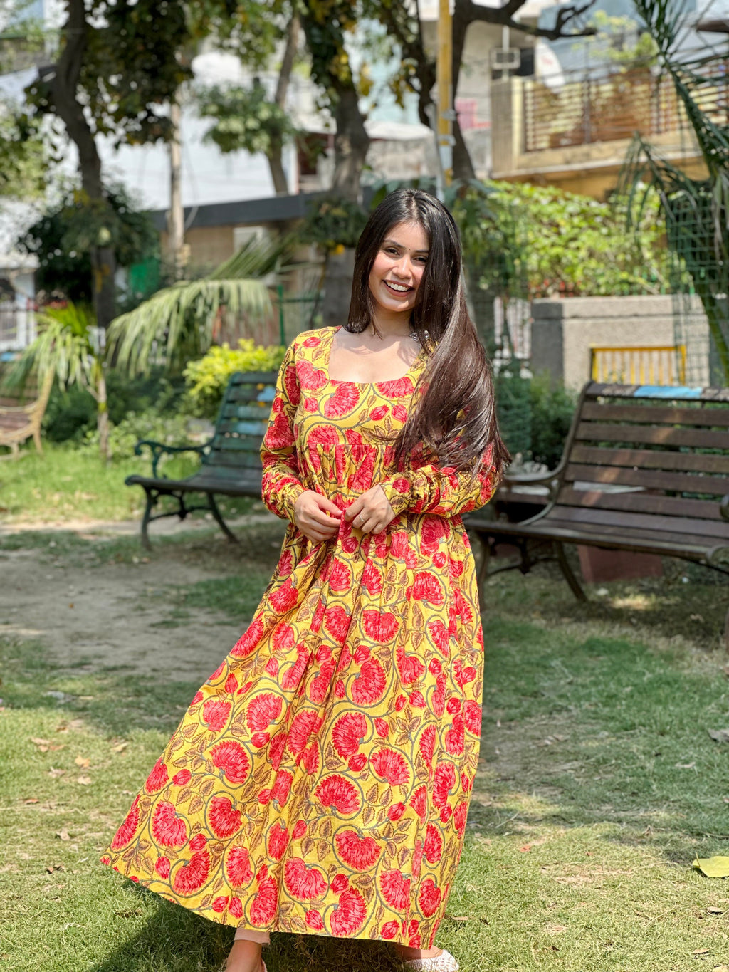 Basant kameez