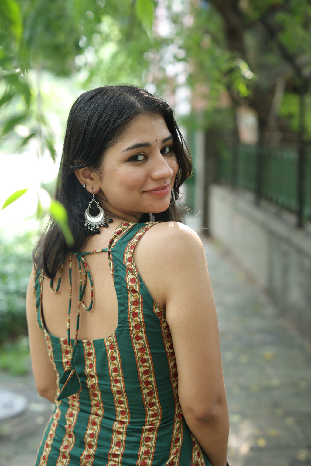 Green Gulabo Short Kurti