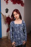 Neel Dor Short Kurti